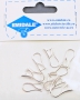 Silver-Plated Earring Hooks, lenght 20 mm (5 prs /pack)Code: TORTITE-SIMPLE-1 - 1