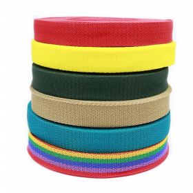 Webbing Strap Tape and Trident Buckle - Color Nylon Webbing Strap Tape, 40 mm (25 meters/roll)