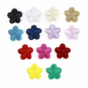 Iron-On Patch, Flower (12 pcs/pack)Code: M6114 - Iron-On Patch, Flower (25 pcs/pack)Code: F12583