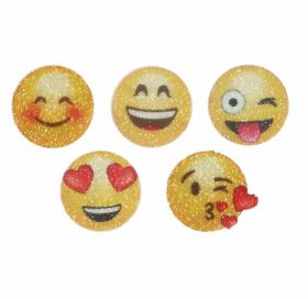 Offer at 10 Lei + Vat  - Hotfix Swarovski Emoticons (1 pcs/pack)