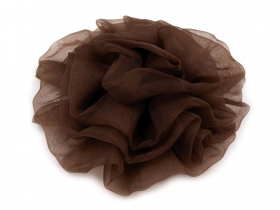 Aplicatii de Cusut, Model Floare, diametru 4 cm(24 buc/pachet)Cod: T10366 Aplicatie din Organza, diametru 8 cm (10 bucati/pachet)