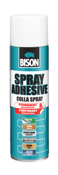 Spray Adeziv Pulverizabil BISON, 500 ml