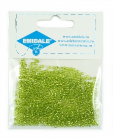 Margele sticla plic 6gr Margele Sticla plic #24 (6 gr/punga)