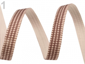 Banda Decorativa, latime 30 mm (10 metri/rola)Cod: XENIA Panglica din Bumbac Model Carouri (22.5m/rola)