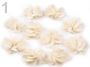 Decorative Flowers to Stitch or Glue, diameter 30 mm (10 pcs/pack) - 10