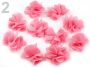 Decorative Flowers to Stitch or Glue, diameter 30 mm (10 pcs/pack) - 2