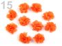 Decorative Flowers to Stitch or Glue, diameter 30 mm (10 pcs/pack) - 4