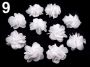 Decorative Flowers to Stitch or Glue, diameter 30 mm (10 pcs/pack) - 9