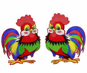 Iron-On Patch (12 pcs/pack)Code: 390541 - Iron-On Patch, Rooster (12 pcs/pack)Code: LM80403