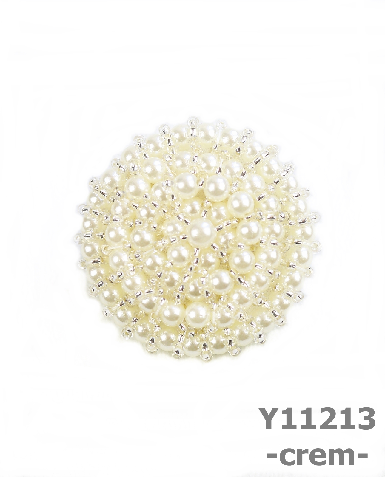 Nasturi cu Margele, 45 mm (10 buc/pachet)Cod: Y11213 - 3