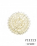 Shank Buttons with Beads, 45 mm (10 pcs/pack)Code: Y11213 - 3