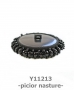 Shank Buttons with Beads, 45 mm (10 pcs/pack)Code: Y11213 - 6