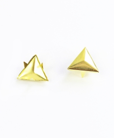 Hand Press for Pearls (1 pcs) Code: 790506 - Brass Stud Triangle, 11 mm, Gold (100 pcs/bag) Code: KS-PS11