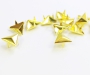 Brass Stud Triangle, 11 mm, Gold (100 pcs/bag) Code: KS-PS11 - 2