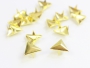 Brass Stud Triangle, 11 mm, Gold (100 pcs/bag) Code: KS-PS11 - 4