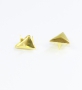 Brass Stud Triangle, 11 mm, Gold (100 pcs/bag) Code: KS-PS11 - 5