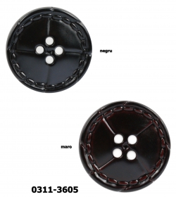 Buttons 0311-1425/36 (100 pcs/pack)  - 4 Holes Buttons 0311-3605