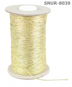 Snur Rasucit 5MM (33 m/rola) Snur Bumbac si Fir Metalic (200 metri/rola) Cod: 8039