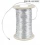 Cotton Lanyard with Metallic Thread (100 meters/roll) Code: HENNI - 4