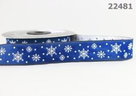 Decoratiuni Craciun Banda Decorativa Tesuta, latime 20 mm (10 metri/rola) Cod: 22481