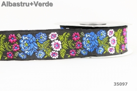 Banda Tricolor 50 mm ( 50 metri/rola ) Banda Decorativa Poliester Tesuta (10 metri/rola) Cod: 35097