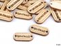 Wooden Tag (100 pcs/bag) Code: 750045 - 3