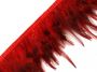 Feather Trim with Rooster Feathers, width 12 cm (5 meters/pack) - 2