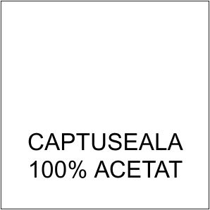 Etichete Compozitie  Captuseala 100% ACETAT (1000 bucati/pachet)