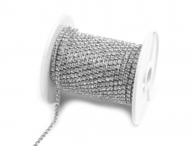 Strasuri de Cusut, Marime: 13 mm (100 buc/punga)Cod: R11640-13mm - Strasuri Metraj 220862 (9 metri/rola) Latime 2.4mm