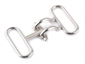 Plastic and Metal Buckles  - Metal Clasps / Buckle Fastening for Clothes, 31 mm (10 pcs/pack)Code: 740431