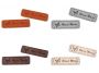 Eco Leather Clothing Label, 15x50 mm (50 pcs/pack) Code: 390598 - 1