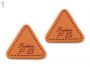 Eco Leather Clothing Label, 25 mm (100 pcs/pack) Code: 390600 - 2