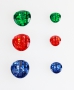 2 Holes Buttons 3238/25MM (72 pcs/bag) - 2