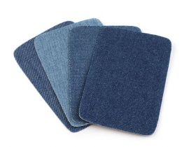 Decorare - Embleme Termoadezive Petic Jeans (10 bucati/pachet) Cod: 740371