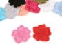 Iron-On Patch, Flower (10 pcs/pack)Code: 390602 - 1