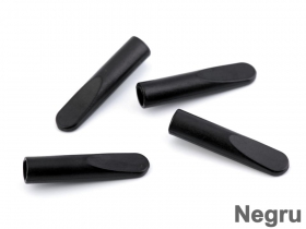 Opritori si Capete Snur Capat Snur Metalic Negru (25 bucati/pachet) Cod: 160067