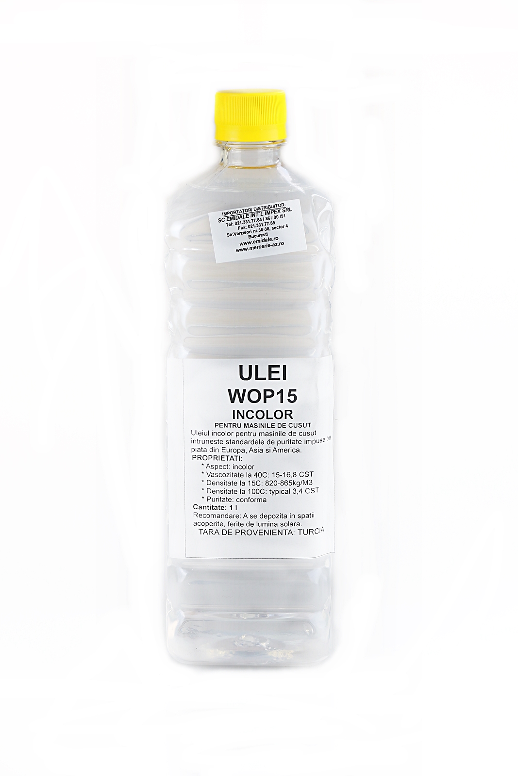 Sewing Machine Oil (1l)Code: WOP15