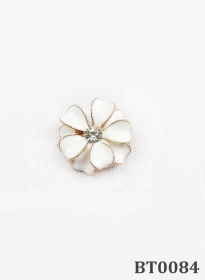 Nasturi cu Picior H1400, Marimea 40 (100 buc/pachet) Nasturi cu Picior din Metal, 20.3 mm, Ivory (10 buc/pachet) Cod: BT0084