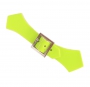 Plastic Buckles, 11 x 1.5~2.5 cm, Yellow, Green (10 pcs/pack) - 4