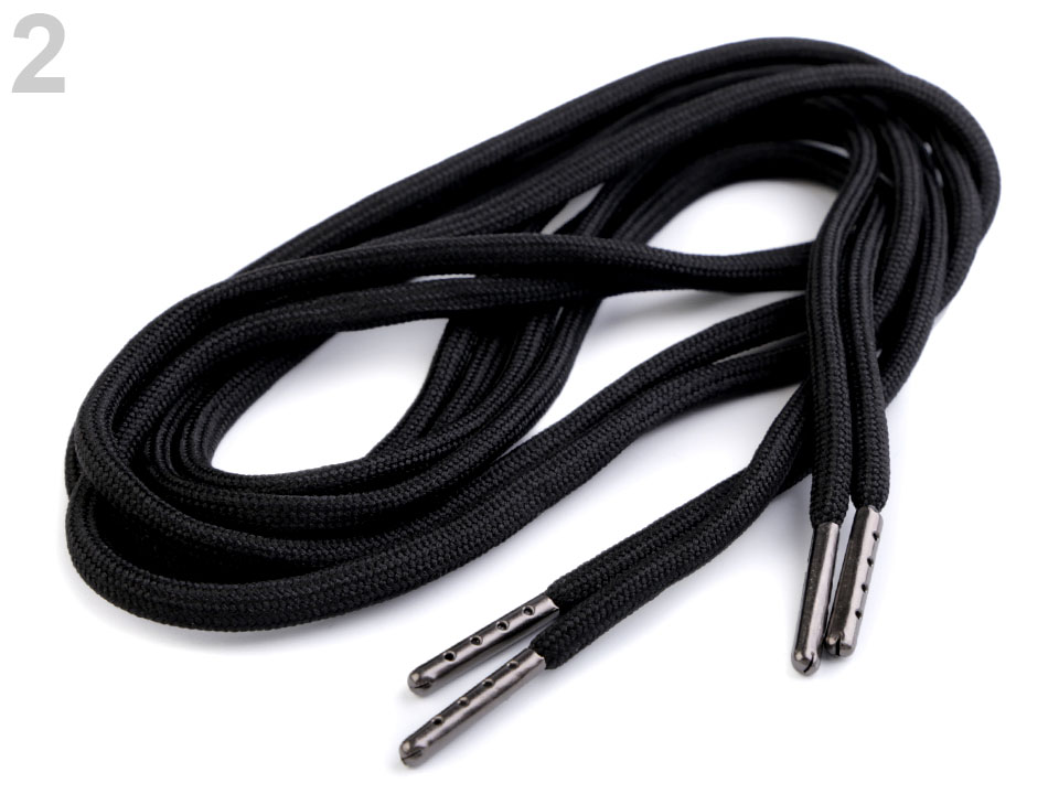 Hoodlaces with Ends, Length 130 cm (10 pcs/pack) Code: 310180  - 4