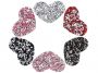Iron-On Patch with Sequins, Heart (10 pcs/pack) Code: 390690 - 1