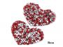Iron-On Patch with Sequins, Heart (10 pcs/pack) Code: 390690 - 4