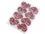 Iron-On Patch with Sequins, Heart (10 pcs/pack) Code: 390690 - 9
