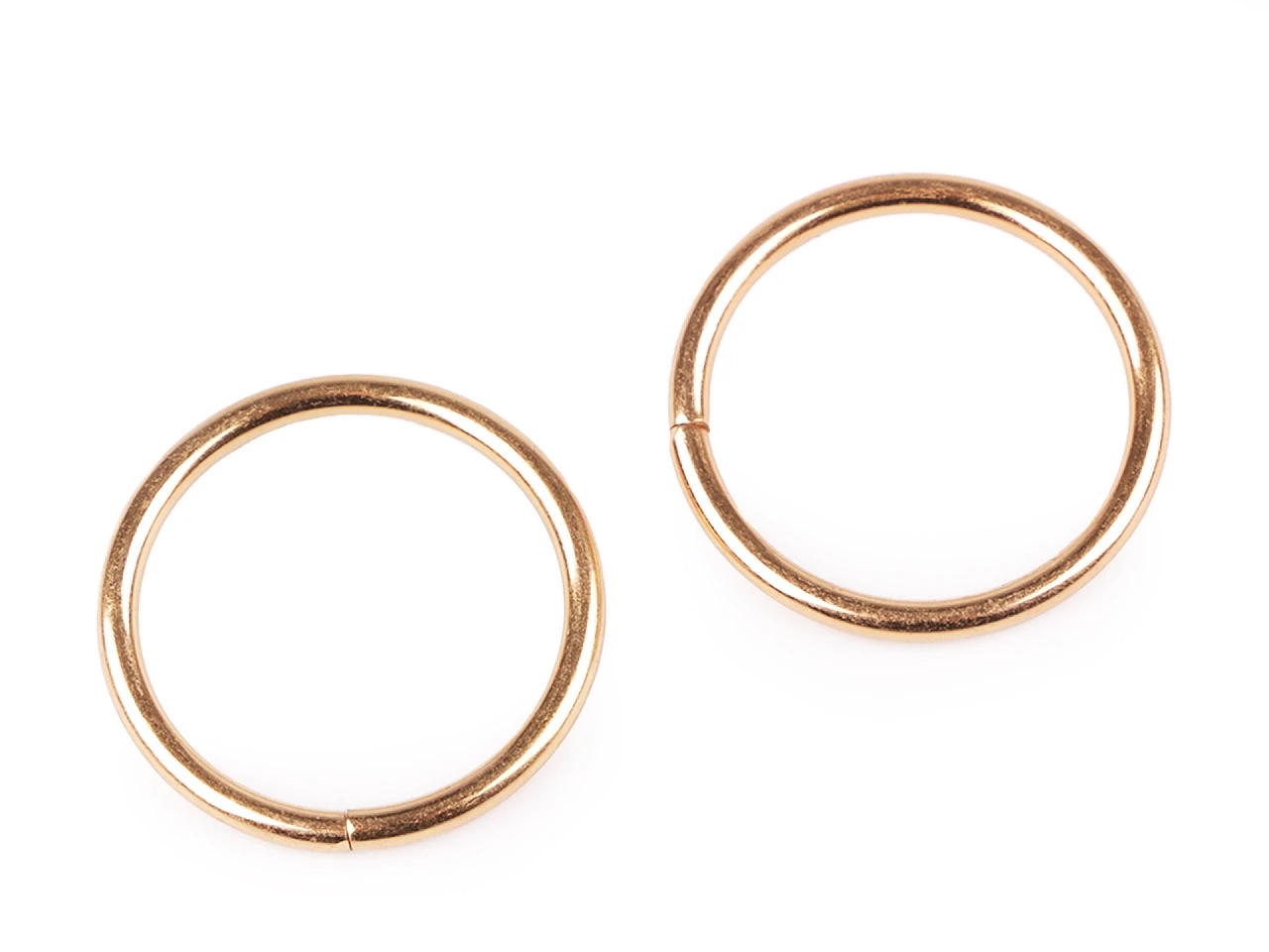 Inele Metalice Decorative, diametru 30 mm (10 buc/pachet) Cod: 730174 - 3