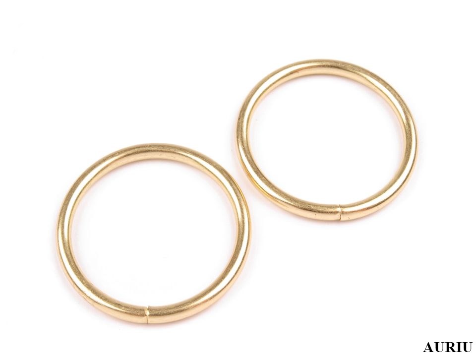 Inele Metalice Decorative, diametru 30 mm (10 buc/pachet) Cod: 730174 - 6