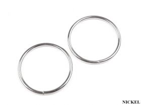 Accesorii Metal Inele Metalice Decorative, diametru 30 mm (10 buc/pachet) Cod: 730174