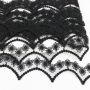 Border Lace Embroidered Trim Tulle, 40 mm (1 m/roll) Code: 14101 - 2