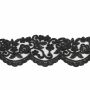 Border Lace Embroidered Trim Tulle, 75 mm (1 m/roll) Code: 11624 - 1