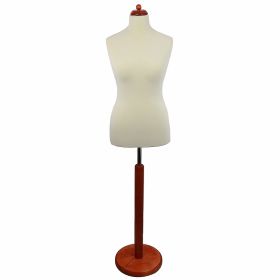 Bust Croitorie Poliuretan, Femeie, Marime 36-38, Ecru, Negru, - Model Baza Rotunda Bust Croitorie Poliuretan, Femeie, Marime 36-38, Ecru, Negru, - Model Baza Rotunda