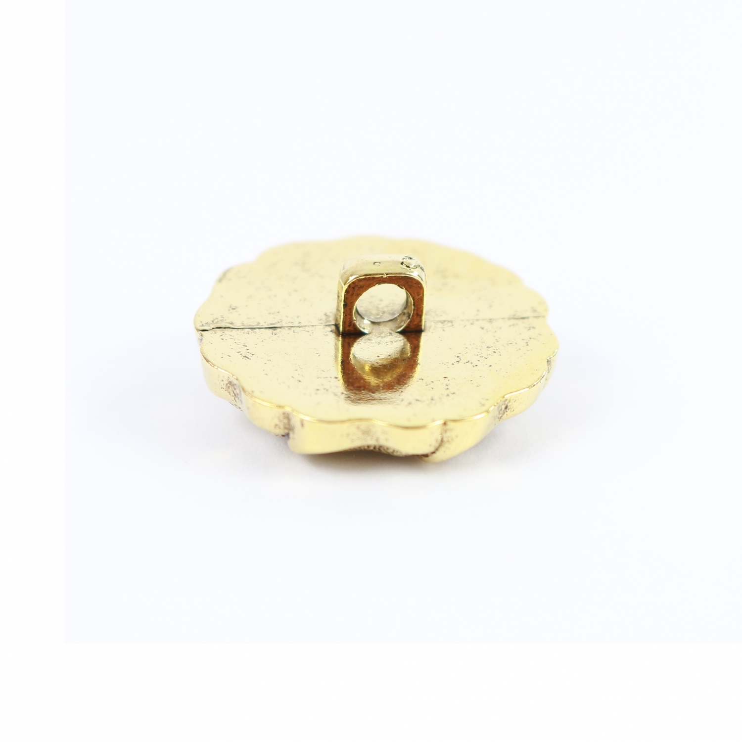 Nasturi Metalizati, cu Picior, din Plastic (100 bucati/pachet) Cod: 3088   - 3